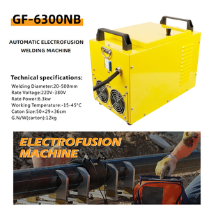 GF-6300 Size 20-500mm Automatic HDPE <strong>Electro</strong> <strong>Fusion</strong> Welding Machine Electrofusion PE Pipe Fitting <strong>Welder</strong> - Product Image 5