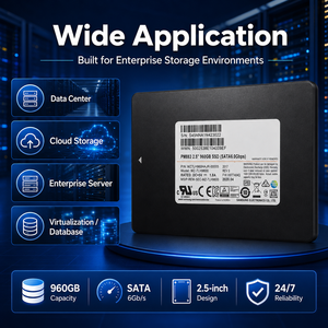 สำหรับ Samsung PM883 MZ7LH960HAJR 960GB Enterprise SSD 2.5" SATA 6Gb/s V-NAND TLC 550MB/s ความเร็วในการอ่าน แคชเซิร์ฟเวอร์ โซลิดสเตตไดรฟ์ - Product Image 2