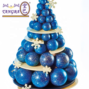 Khuôn làm bánh sô cô la Tangba cao cấp, chất liệu nhựa PC nhập khẩu, hình bán cầu, dụng cụ làm bánh - Product Image 6