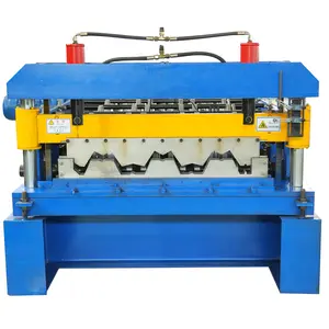 Deck Flooring Roll Forming Machine Floor Metal Decking Sheet Tiles Roll Forming Machine Steel Metal Decking Forming Machine