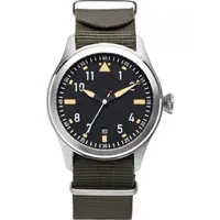 Оригинальные модные уникальные наручные часы авиаторы с нейлоновым ремешком, наручные часы-пилот, военные механические Спортивные часы в стиле милитари