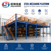 Système de plateforme de mezzanine industrielle en acier pour charges lourdes, pour entrepôt et atelier