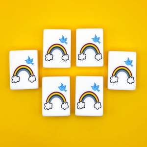 Juego <span class=keywords><strong>de</strong></span> Mahjong Americano <span class=keywords><strong>de</strong></span> Lujo <span class=keywords><strong>El</strong></span> <span class=keywords><strong>Mago</strong></span> <span class=keywords><strong>de</strong></span> <span class=keywords><strong>Oz</strong></span>, 160 Fichas, Ruby Slipper, Emerald City, Dorothy, Grabado, Regalo Coleccionable - Product Image 6