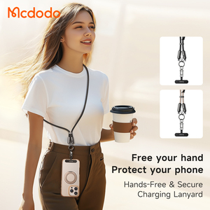 Mcdodo 682/683 <span class=keywords><strong>2</strong></span> trong 1 dây USB-C 60W PD nhanh chóng sạc cáp Crossbody điện thoại thời trang Nhanh Type-C cáp cho du lịch xách tay - Product Image 2