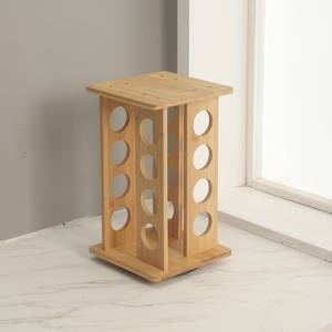 Étagère de <span class=keywords><strong>cuisine</strong></span> en bambou de haute qualité, directement de l'usine, étagère à épices en bambou, rotative - Product Image 4