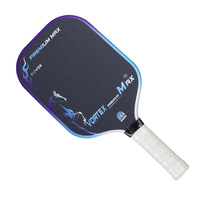 Raket Pickleball TUOYUAN Logo Kustom Kawat Titanium Serat Karbon T700 Gen 5 EPP 16mm Thermoformed