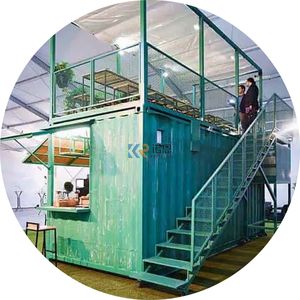 Conteneur d'expédition de luxe pliable de 40 pieds, fabrication professionnelle chinoise 2025, panneau sandwich, hôtel à vendre - Product Image 6