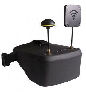 EV800D 5.8G 40CH 5 Inch 800*480 HD DVR Diversity FPV Goggles with Battery <b>Metal</b> Video Headset for RC Model RC FPV Drone - Product Image 1