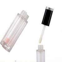 Tubos Vacíos para Brillo Labial, Cuadrados, de Pared Gruesa, Plástico ABS Personalizado con Aplicador de Varita