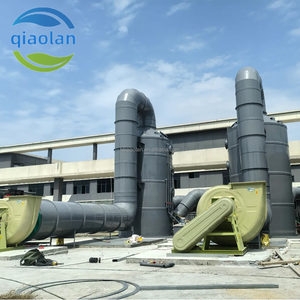 Tour de pulvérisation d'épurateur humide de PP supérieur avec pompe à moteur intégrée: Grande valeur Applicabilité étendue - Product Image 5