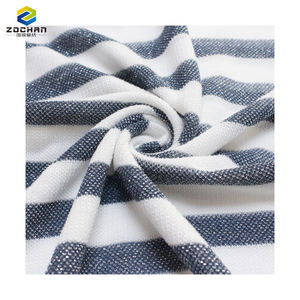 थोक 71% पॉलिएस्टर 23% रैयन 3% नायलॉन 3% ल्यूरेक्स पाइक धागे के लिए तैयार कपड़े - Product Image 1