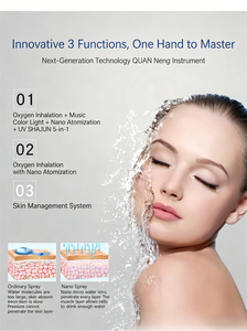 Hydro Oxygen Machine Water Oxygen Facial Jet Peel Skin Cleansing Deep Hydration <b>Pore</b> <b>Cleaner</b> for Beauty Salon Professional - Product Image 2