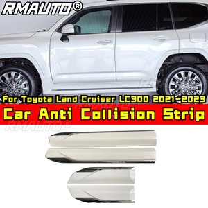 Bande anti-collision pour Toyota Land Cruiser LC300 2021-2023, bande décorative ABS pour bord de porte, kit carrosserie, accessoires de voiture - Product Image 1