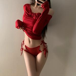 X259 # usine personnalisé évidé Sexy slips croix sangle taille basse respirant <span class=keywords><strong>Tulle</strong></span> érotique culotte femmes pour tous les jours 5 couleurs - Product Image 1