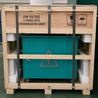 Armoire de synchronisation de générateur haute qualité 100A-630A IP54, type mobile sur roulettes pour panneau de synchronisation de groupe électrogène diesel de chantier