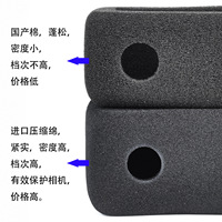 Housse anti-vent en éponge haute densité importée pour modèles 13/12/11/10/9/8/7/6/5, fabriquée en Chine, étui pour microphone