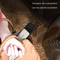 Mini gonfleur de pneu numérique sans fil intelligent pour voiture Banque d'énergie d'urgence Pompe à air rechargeable plus rapide Compresseur d'air pour voiture