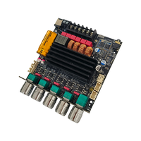 WUZERVON ZK-TB21Q Carte amplificateur numérique BT 2.1 canaux Qualcomm QCC3034+TPA3116 APTX 12-24VDC avec dissipateur thermique amélioré