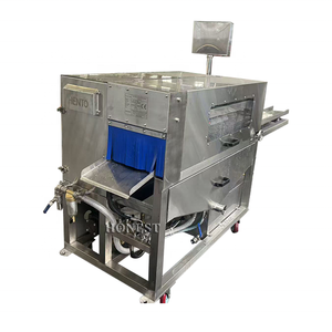 Máquina automática para desentrañar pescado / Máquina para abrir la espalda del pescado / Máquina para limpiar el intestino de sardinas - Product Image 6