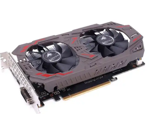 Tarjeta gráfica colorida usada <span class=keywords><strong>GeForce</strong></span> GTX 1060 5GB GDDR5 para juegos con ventilador enfriador DVI DisplayPort interfaces para estación de trabajo de escritorio - Product Image 3