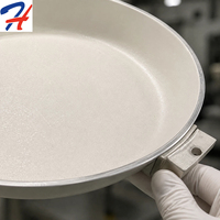 Ligne de revêtement céramique HT pour la production d'ustensiles de cuisine et d'appareils électroménagers résistants aux rayures par pulvérisation céramique – Solution tout-en-un