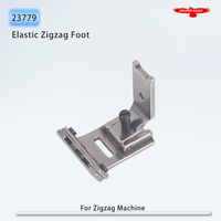 23779 ( Pied presseur pour machine à coudre industrielle zigzag compatible avec Singer 457 Lz-2280 2284 2290 Pied pour ruban élastique