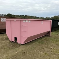 Conteneur à déchets robuste avec tri des déchets et utilisation facile pour la construction et la gestion des déchets