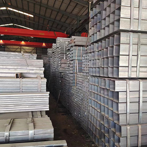 Tube en acier noir galvanisé soudé à section creuse ASTM A500, tube carré en acier galvanisé A36 - Product Image 3