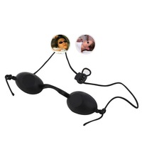 Lunettes de bronzage en silicone Lunettes de protection pour la protection infrarouge des yeux dans les lits de bronzage