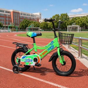 New Style Kids With Training Wheels, Front <b>Basket</b> & <b>Rear</b> Back Seat, Anti-Slip Tire RuiShi RuiShi RuiShi RuiShi RuiS - Product Image 3