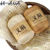 Hanf-Leinen-Jute-Spitze Gefärbtes Garn Seide Baumwolle Handgefertigter Sommer-Strickpullover Kurzarm-Häkelschal