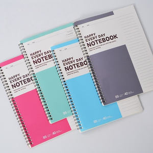 Carnet à spirale A5 épais personnalisé en gros pour étudiants, carnet à feuilles mobiles, journal à spirale pour la pratique, le bureau, les notes d'affaires, cadeau - Product Image 5