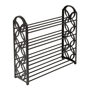 No se Herramienta 4-Shelf Negro Ligera zapatero - Product Image 1