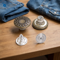 Harga Promosi Pabrik Grosir Kancing Jeans Logam Custom Kancing Jeans Denim dan Rivet