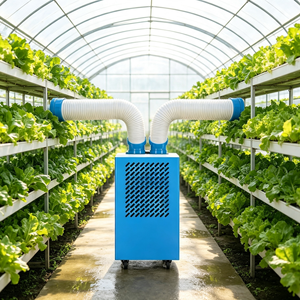 16000BTU <b>Portable</b> Industrial <b>Air</b> Conditioner Mobile Spot <b>Cooler</b> for Factory Greenhouse Delivers Powerful and Efficient Cooling P - Product Image 3