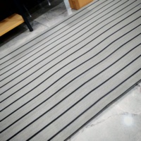 Woowave Grey Sheet avec 6mm d'épaisseur de haute qualité DIY Marine EVA Boat Deck Foam Flooring