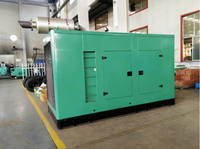 Groupe électrogène diesel silencieux et étanche de 500 kW pour la construction, à fonctionnement silencieux et puissance efficace