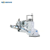 Machine à coudre industrielle de marque réputée, neuve, 4 aiguilles, alimentation par aiguille, 6 fils, pour usage domestique