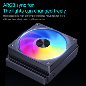 Refroidisseur liquide AIO SNOWMAN Sync ARGB <span class=keywords><strong>KS120</strong></span> pour processeur PWM, radiateur pour ordinateur de bureau de jeu, compatible LGA 1700 1200 1366 115X 2011 AM5 AM4 AM3 - Product Image 6