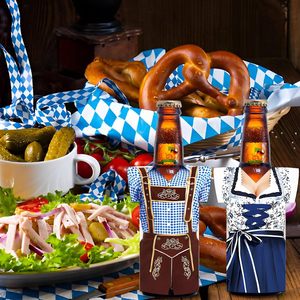 Décorations d'Oktoberfest : Manchons isolants pour bouteilles de bière, fournitures de fête, supports de bouteilles isothermes, housses isolantes pour l'ambiance bavaroise - Product Image 5