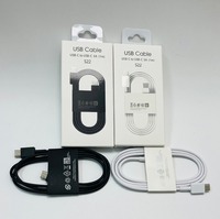 Cable de Carga Rápida PD Tipo C de 1M, Cable USB C a USB C para Samsung S22 S23 S24 S25 Ultra, Cable Cargador Tipo C para Teléfono Samsung