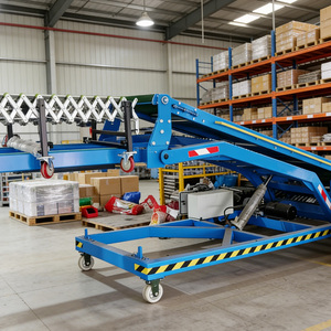 Hệ thống bến xếp hàng có thể điều chỉnh với băng tải chở hàng cho hoạt động vận chuyển trong kho - Product Image 2