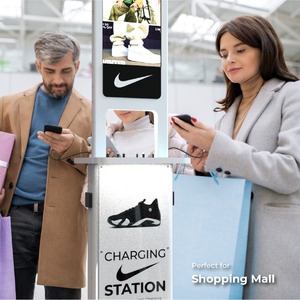Stazione di Ricarica SuperFast Y2Power AXI PD20W con 2 Schermi Pubblicitari Android HD da 21,5 Pollici e <span class=keywords><strong>Software</strong></span> di Segnaletica Digitale - Product Image 4