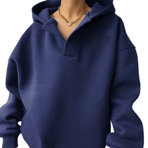 YIZE Wholesale High Quality Custom logo Women Crop <strong>Top</strong> Plain Slogan Hoodie No <strong>String</strong> - Product Image 6