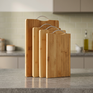 Planche à découper en bois naturelle, faite à la main, écologique, durable, personnalisable, pour la maison, l'hôtel, le restaurant, BS - Product Image 1