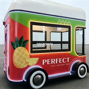 Camion de restauration rapide personnalisé pour sandwichs, BBQ et pizzas, fabriqué en usine, chariot mobile de vente de nourriture - Product Image 1