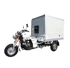 Trung Quốc 200cc Ba Bánh Xe Tủ Lạnh Xe Tải/Tủ Lạnh Làm Mát Hộp Cargo Motor Ba Bánh