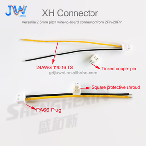 อะแดปเตอร์ XH ความน่าเชื่อถือสูง2.5มม. ความแม่นยำในการ3A คะแนนปัจจุบัน IP67 250V 23,4ติดตั้ง PCB สายรัด5,20พิน - Product Image 4