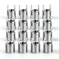 Inserts filetés hélicoïdaux Key Locking Keysert Helicoil en acier inoxydable 316 pour réparation aérospatiale et pétrolière JINZHIZE UNF UNC Grade 8.8