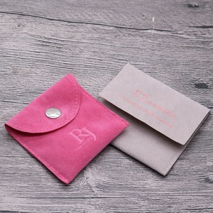<b>Gift</b> Jewelry Packaging Small Suede <b>Envelope</b> Flap Bags - Product Image 2